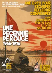 Affiche de l'expo à suivre